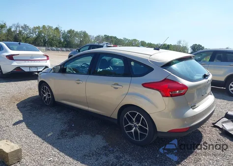 2017 Ford Focus Sel из США, поврежденный, VIN 1FADP3M29HL340063